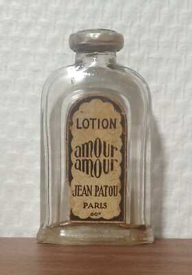 Amour Amour de Jean Patou Lotion 20 ml. Versiegelt. Etikett. leer