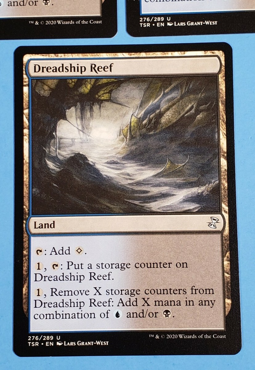 3x Dreadship Reef Time Spiral Remastered Mtg Magic Card Colorless