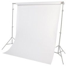 LENCARTA 1.35x10.0M White Photo Studio Seamless Paper Background Roll