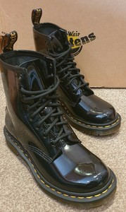 black leather docs