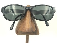 Vintage Cerruti 1881 2307 140 Black Oval Sunglasses FRAMES ONLY