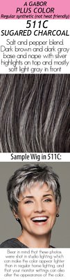 AFFLUENCE Wig by GABOR, *ALL COLORS!* Hand-Tied Top, NEW!
