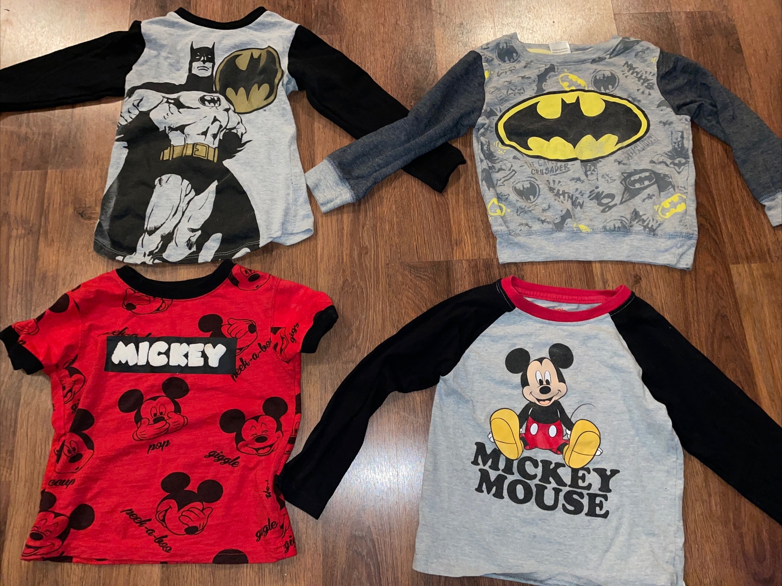 shirts Batman Mickey(4T - 5T 