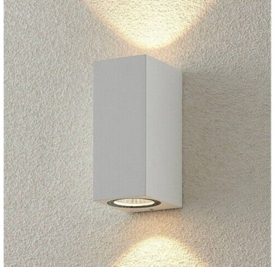 ELC Lanso LED UP & DOWN Außenwandleuchte Wandlampe Außenleuchte Außenlampe weiß