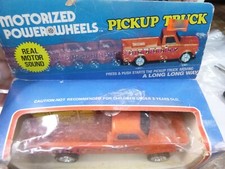 VINTAGE 1977 NASTA MOTORIZED POWER WHEELS PICKUP HONG KONG toy car FRICTION 