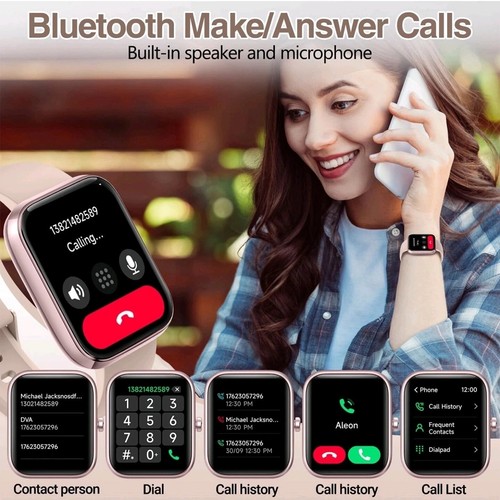 Reloj Inteligentny Para Mujer Y Hombre para Iphone Samsung Android y Bluetooth - Zdjęcie 15 z 15