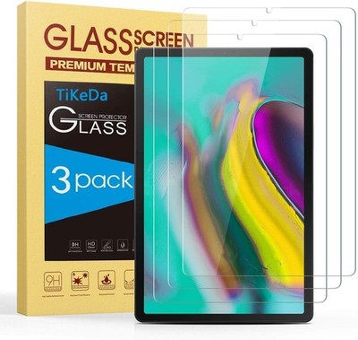 3-Pack Tempered Glass Screen Protectors for Galaxy Tab S6/S5e 10.5'' - Scratch Re