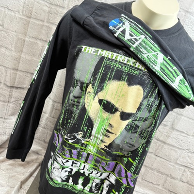 #ad #ad Rucking Fotten The Matrix Unplug Upload Long Sleeve Men#x27;s T Shirt Medium Neo $99.99
