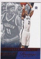 14/15 PANINI PRESTIGE JASON TERRY BONUS SHOTS RED PARALLEL /199 #52