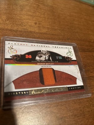 2007 National Treasures Marion Motley All Decade Prime Two Color Patch 11/25