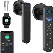 Smart Fingerprint Door Lock, Biometric Keyless Entry Door Lock with APP Keyless