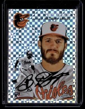 2023 Topps Chrome Platinum Anniversary Ben DeLuzio Rookie Baltimore Orioles #180