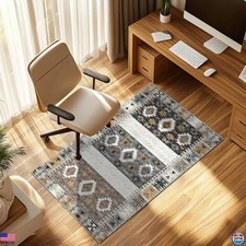 Premium Office Chair Mat 35"x55" Anti-Slip Rug for Hardwood  Low-Pile Carpets