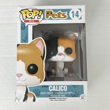 Funko Pop! Mascotas - Gatos: Calico #14 CAJA DAÑADA VER FOTOS