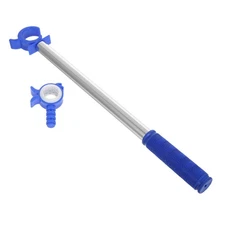  Curtain Pull Wand Window Opener Pole Clothes Hook Blinds Draw Rod