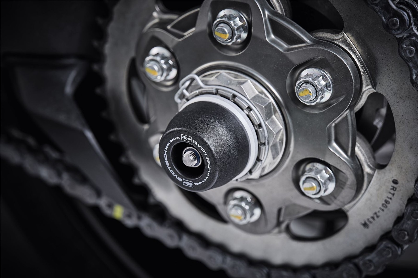 Evotech Rear Spindle Bobbins - Ducati Diavel 2011-2018