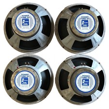 Quad of matching Fane 12&rdquo; 4x12 Guitar speakers 1977 16 ohms @ 60 watts Hiwatt