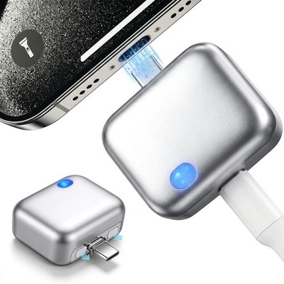 Auto Stop Charging Adapter USB-C Smart Auto Disconnect Charger Battery Protector