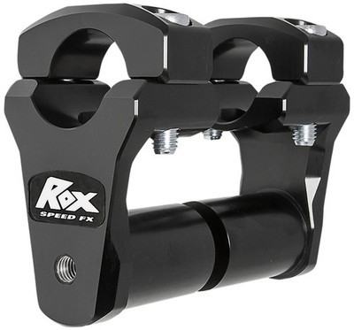 Rox Speed FX Extended 2'' Pivoting Black Handlebar Riser (1R-P2PPS10K)