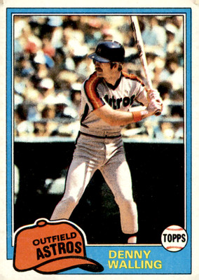 1981 Topps - Denny Walling #439