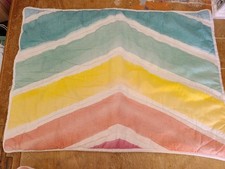 Pottery Barn Teen "Chevron Rainbow" Quilted Standard Sham