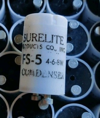  Surelite FS-5B 4/6/8W Fluorescent Lamp Light Source Starter 