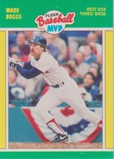 Wade Boggs 1989 Fleer Baseball MVPs #3 Red Sox MLB READ FREE SHIP
