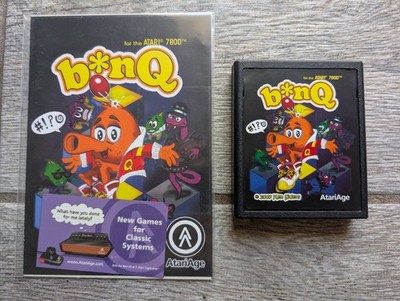 b*nQ - Atari 7800 Game & Manual - Discontinued AtariAge Homebrew  Q*BERT