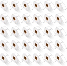 30 Roll 500 per roll Multipurpose Labels Compatible For Dymo 30336 SE450 25mm 1"