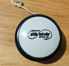 VINTAGE BOB ALLEN SIDEWINDER  RETURN TOP YO-YO  BLACK / WHITE **RARE**