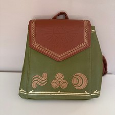 Danielle Nicole Legend of Zelda Nintendo Mini Backpack Green and Brown