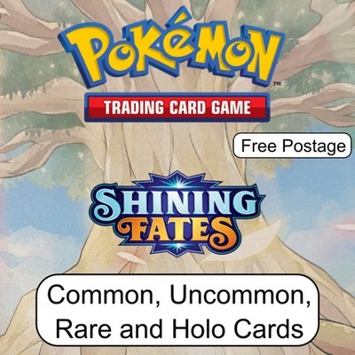 Pokémon - Shining Fates - Commons, Uncommons, Rares und Holos