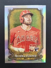 2024 Topps Allen & Ginter - Chrome Nolan Schanuel #88 Refractor (RC) Angels 