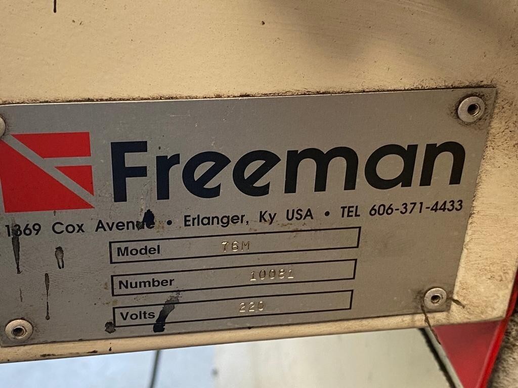 Freeman Herman Schwabe Die Cutting Clicker Press Model 76M Heated ...