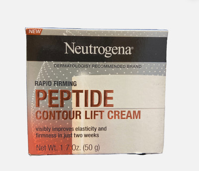 NEW - Neutrogena rapid firming peptide contour lift cream 1.7oz - scuffed box