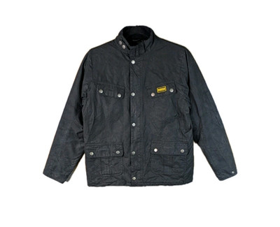 Black Barbour International Kids For Sale Barbour International Duke Waxed  Jacket Boys Size XL Black
