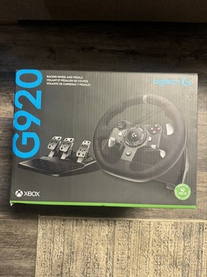 Logitech G920 Racing Steering Wheel and P edals Combo for Xbox & PC