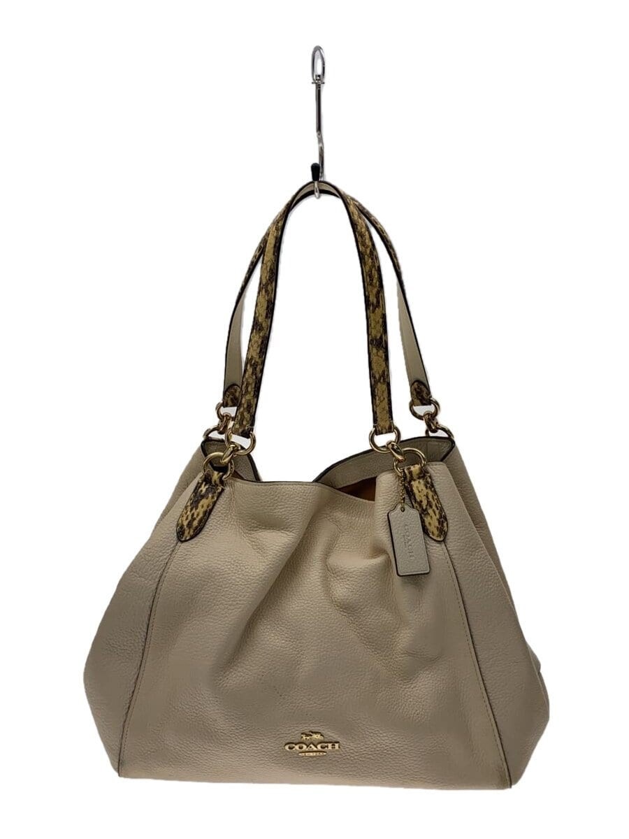 COACH Leather Shoulder Bag F80266 Stylish and Durable