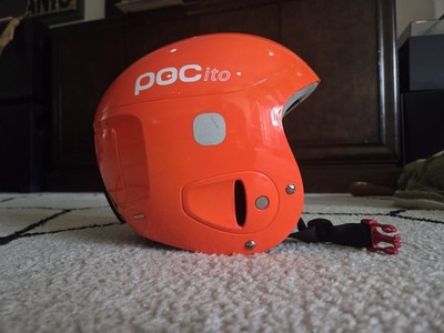 Winter children POC ito Ski Helmet, Fluorescent Orange Size XS/S 51-54cm