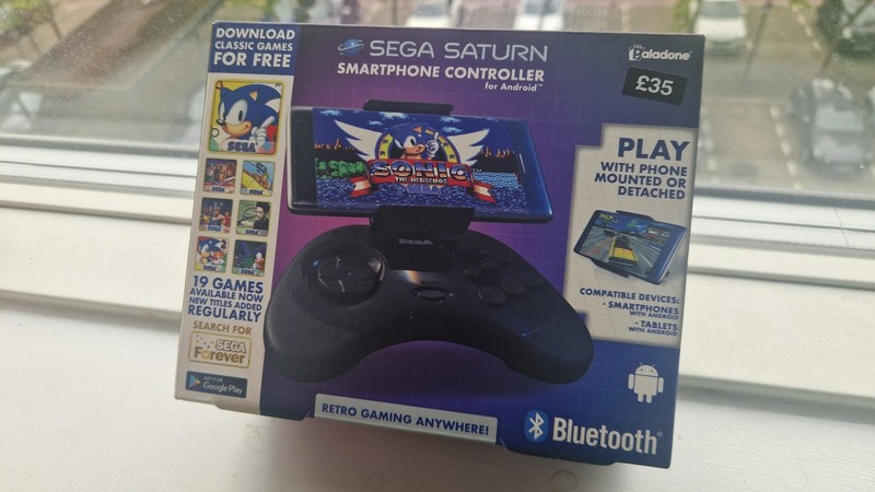 SEGA SATURN - Smarthphone Controller - Android - Bluetooth - Retro Gaming