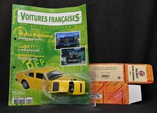 Norev 1:43 Matra Bagheera Coupe 1973 Bright Yellow In Plastic Shell w/ Box & Mag