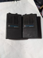 Lot of 2 Motorola Minitor II Pagers No Batteries Not Tested