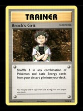 brock's grit pokemon card Brock's Grit 2016 Pokmon Evolutions 107/108 CGC 8.5 Stone Town Collectibles