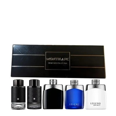 Mont Blanc Explorer Legend Eau De Parfum 0.15 oz Mini 5 Pcs Gift