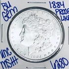 1884 BU UNCIRCULATED MORGAN SILVER DOLLAR AUTHENTIC U.S. MINT FREE SHIPPING 6280