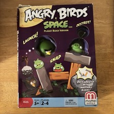 Angry Birds Space Game Planet Block Version By Mattel Games. New. Sealed.