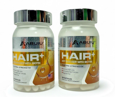 Biotin Supplement 5000 mcg   Hair, Skin & Nails Support   Vitamins C, E, B12, B6