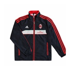 Adidas AC Milan Trainingsjacke Herren M Schwarz Rot Track Jacket Fly Emirates