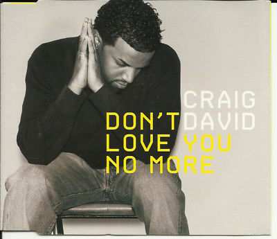 CRAIG DAVID Don t love / Walking Away LIVE CD Single