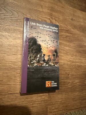 Live From Pearl Harbor-60th Anniversary Special VHS NEW History Channel Screener